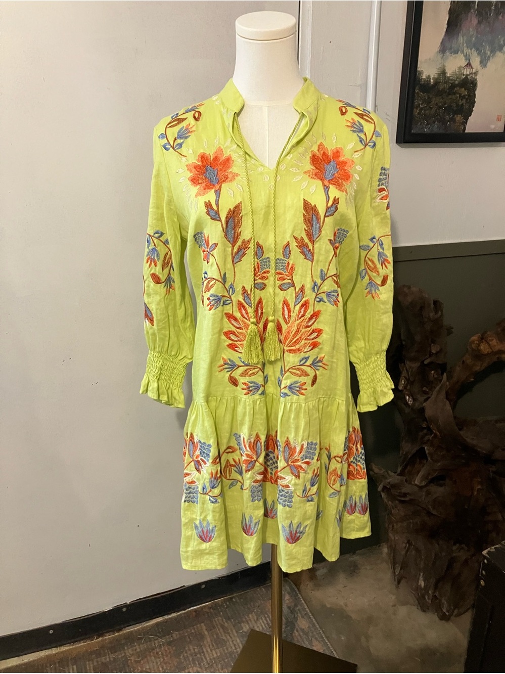 Boho dress by Tyler Boe XS